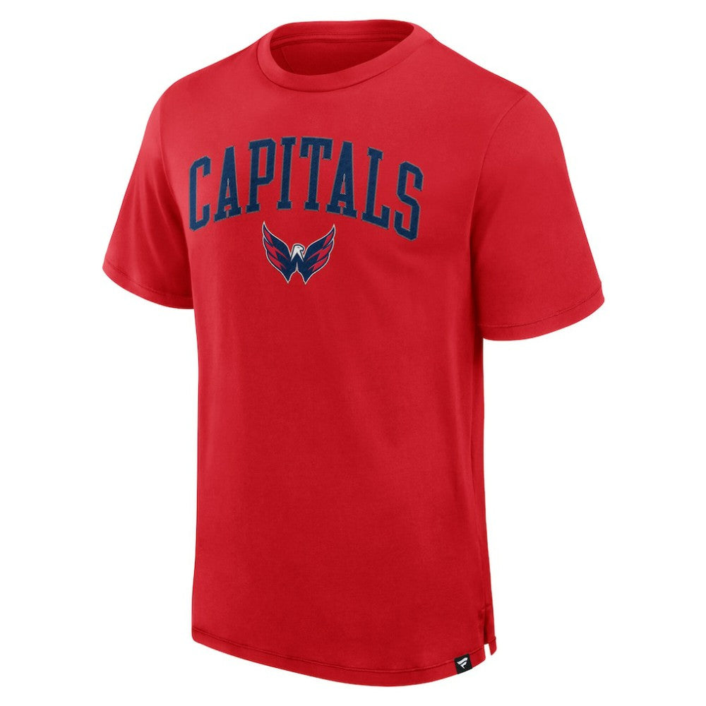 Washington Capitals Fanatics Elevated Pima T-Shirt - Red | Fanatics discount