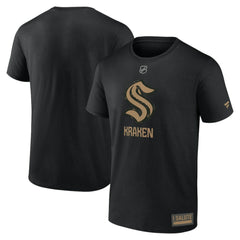 Seattle Kraken Fanatics 2024 Military Appreciation T-Shirt - Black | Fanatics sale