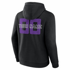 Sacramento Kings Custom Stellar Pullover Hoodie Black