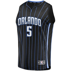 Fanatics Paolo Banchero Orlando Magic Youth Fast Break Player Jersey Icon Edition Black