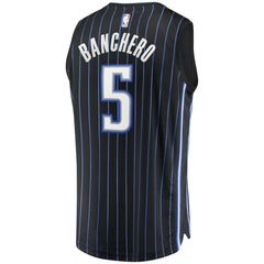 Fanatics Paolo Banchero Orlando Magic Youth Fast Break Player Jersey Icon Edition Black
