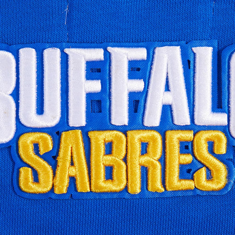 Buffalo Sabres Pro Standard Women's Area Code Cropped Pullover Sweatshirt - Royal | NHL on sale