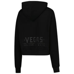 Vegas Golden Knights Pro Standard Women's Jewels Cropped Pullover Hoodie - Black | NHL Lifestyle