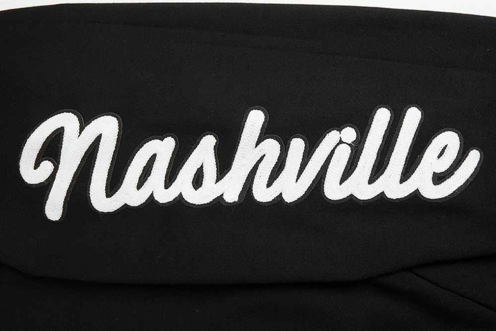 Nashville Predators Pro Standard Paint the City Pullover Hoodie - Black | NHL Lifestyle