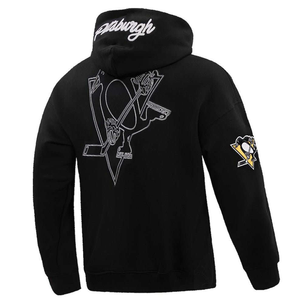 Pittsburgh Penguins Pro Standard Paint the City Pullover Hoodie - Black | NHL discount