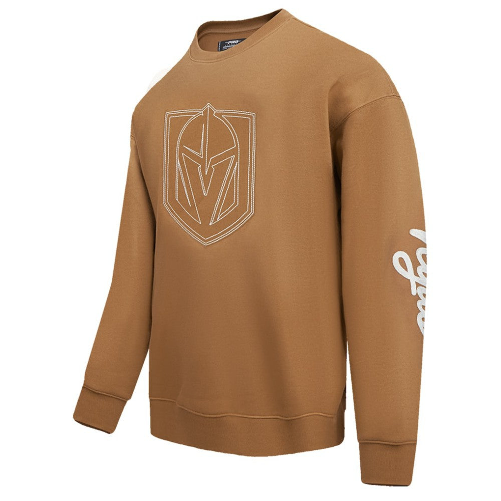 Vegas Golden Knights Pro Standard Paint the City Pullover Sweatshirt - Brown | NHL near me