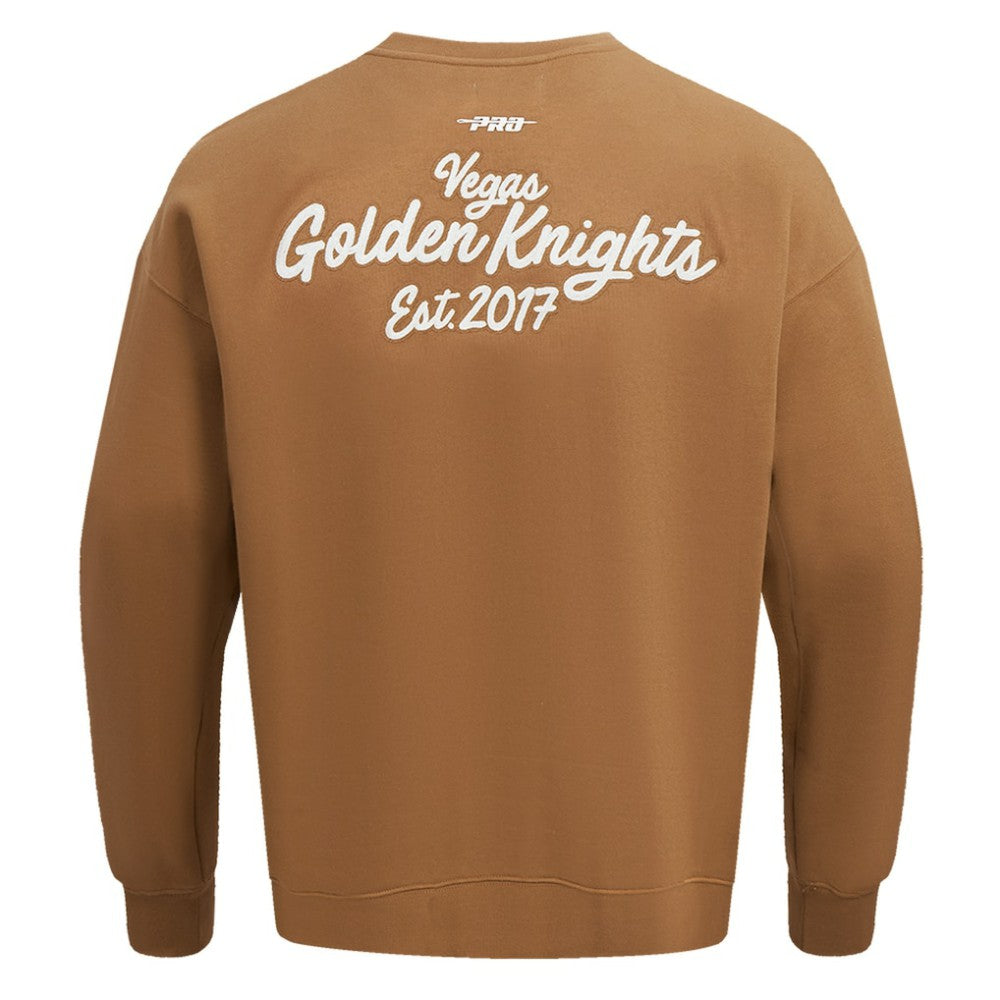 Vegas Golden Knights Pro Standard Paint the City Pullover Sweatshirt - Brown | NHL near me