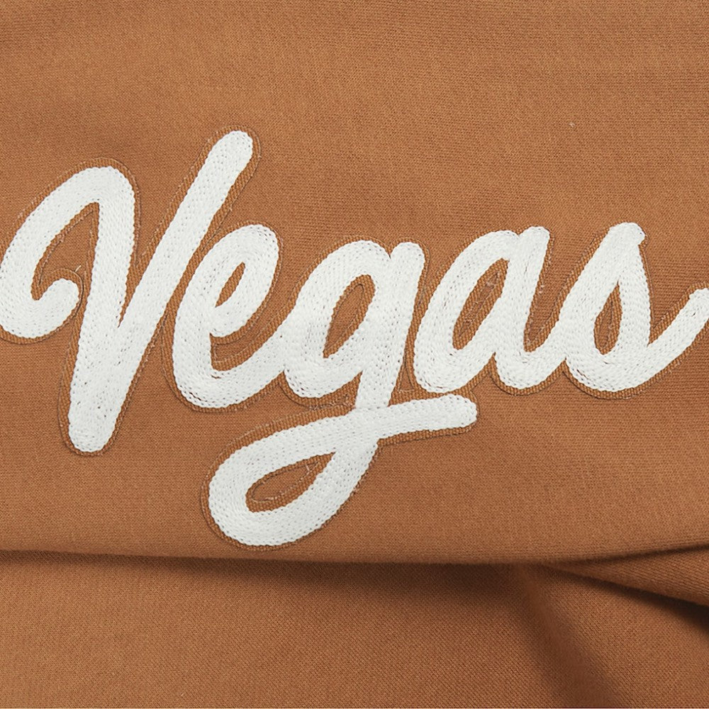 Vegas Golden Knights Pro Standard Paint the City Pullover Sweatshirt - Brown | NHL near me