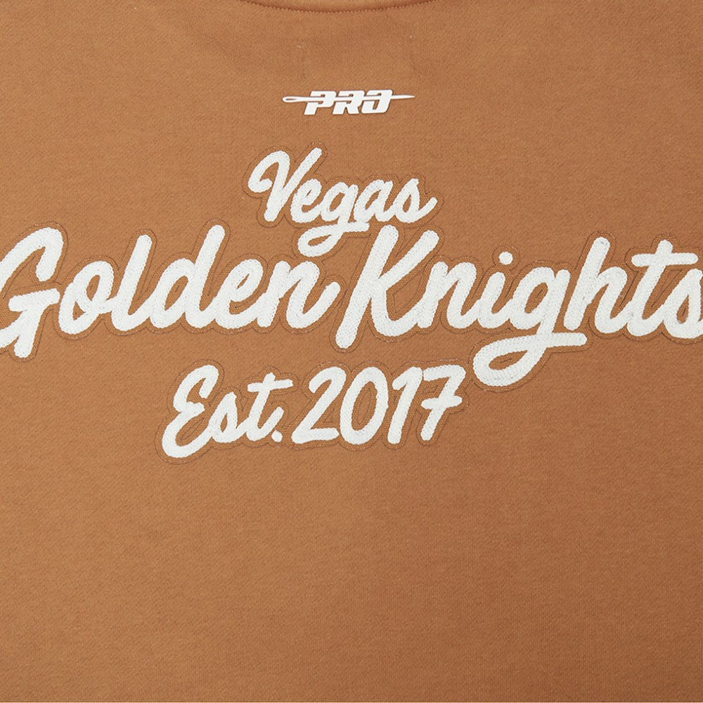 Vegas Golden Knights Pro Standard Paint the City Pullover Sweatshirt - Brown | NHL near me