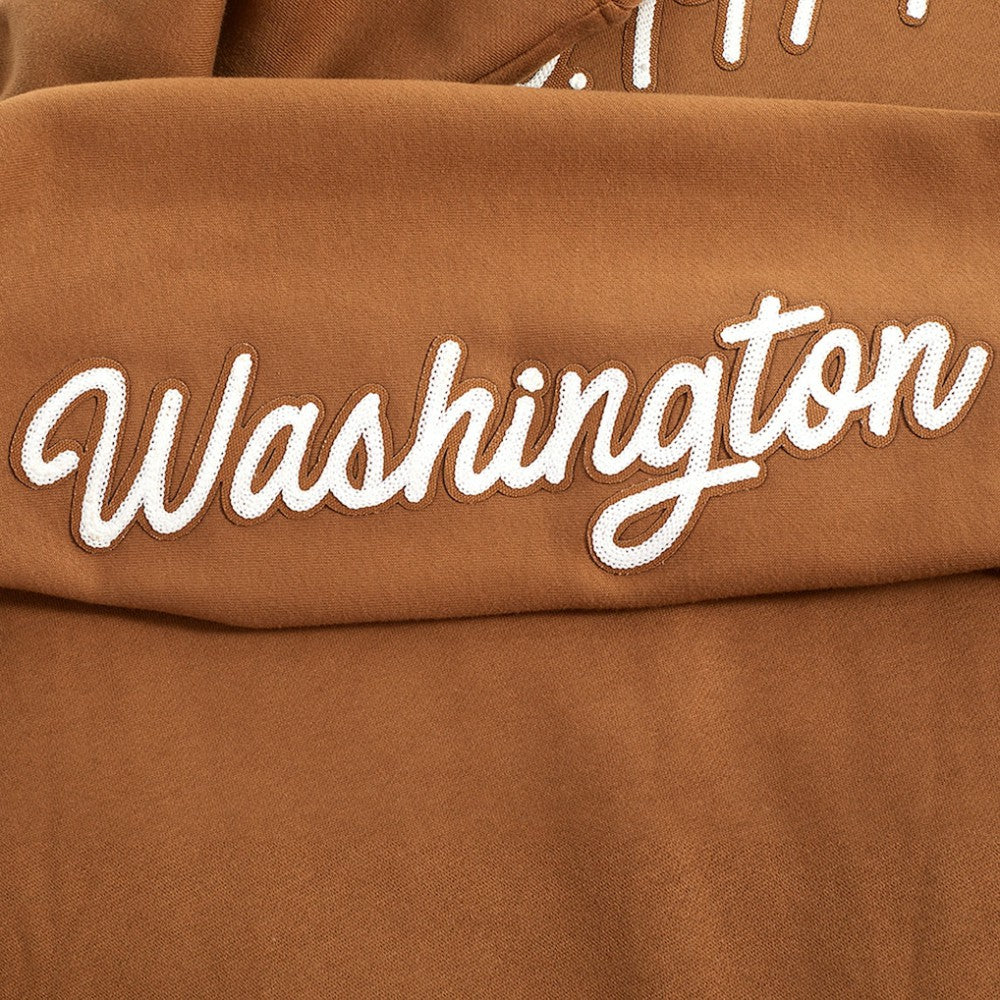 Washington Capitals Pro Standard Paint the City Pullover Sweatshirt - Brown | NHL discount
