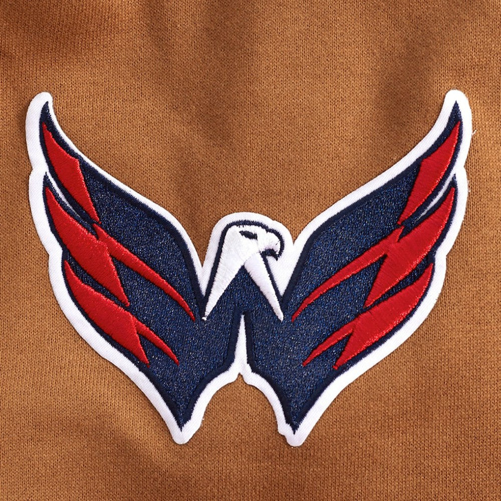 Washington Capitals Pro Standard Paint the City Pullover Sweatshirt - Brown | NHL discount