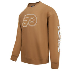 Philadelphia Flyers Pro Standard Paint the City Pullover Sweatshirt - Brown | NHL discount
