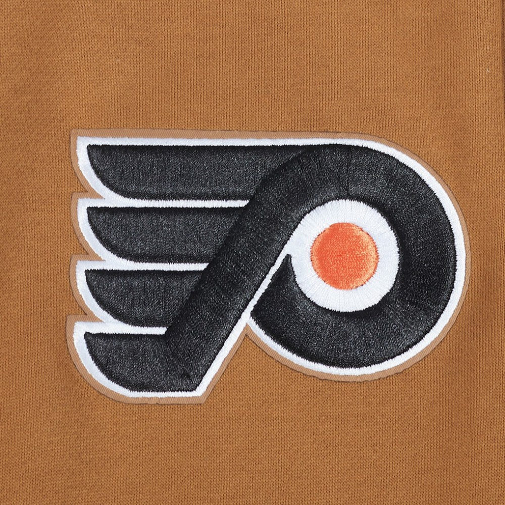 Philadelphia Flyers Pro Standard Paint the City Pullover Sweatshirt - Brown | NHL discount