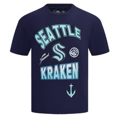 Seattle Kraken Pro Standard Turn It Up T-Shirt - Deep Sea Blue | NHL Clearance