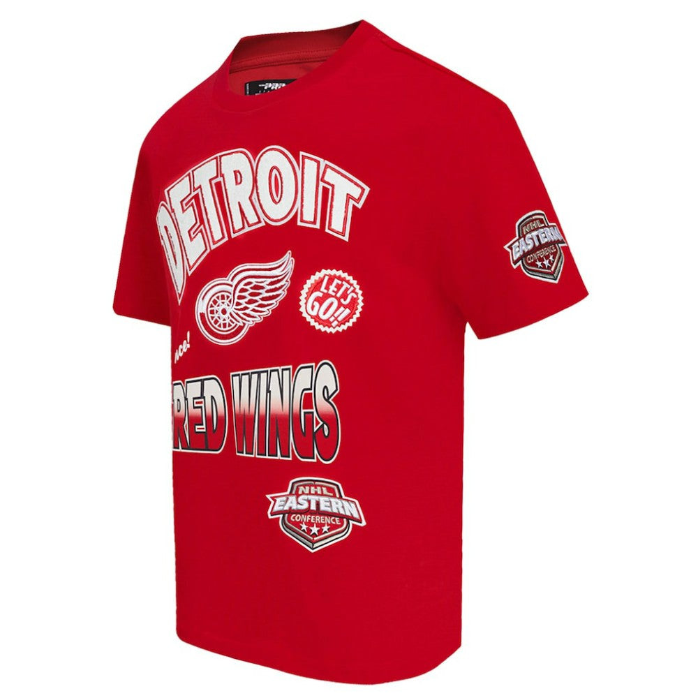 Detroit Red Wings Pro Standard Turn It Up T-Shirt - Red | NHL on sale