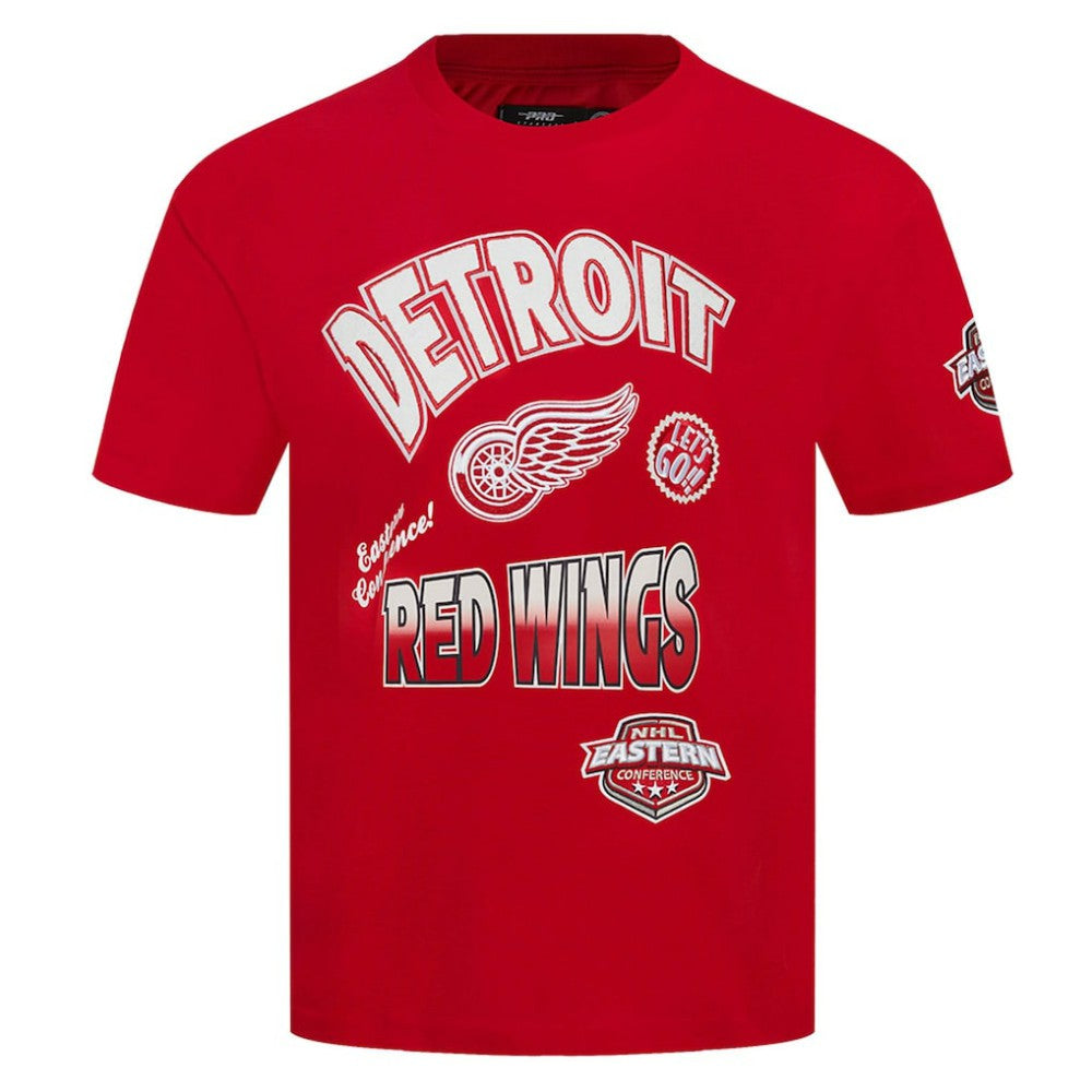 Detroit Red Wings Pro Standard Turn It Up T-Shirt - Red | NHL on sale
