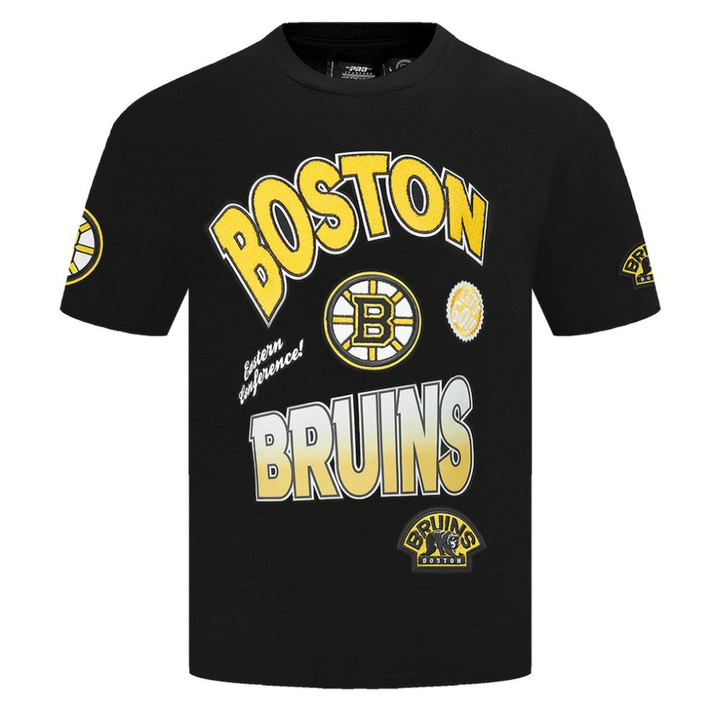 Boston Bruins Pro Standard Turn It Up T-Shirt - Black | NHL online