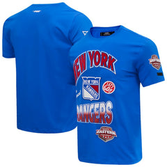 New York Rangers Pro Standard Turn It Up T-Shirt - Blue | NHL sale