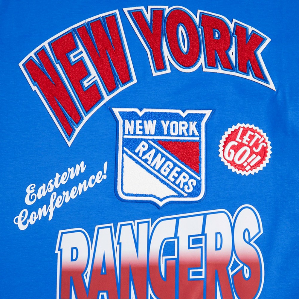 New York Rangers Pro Standard Turn It Up T-Shirt - Blue | NHL sale