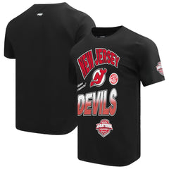 New Jersey Devils Pro Standard Turn It Up T-Shirt - Black | NHL Clearance