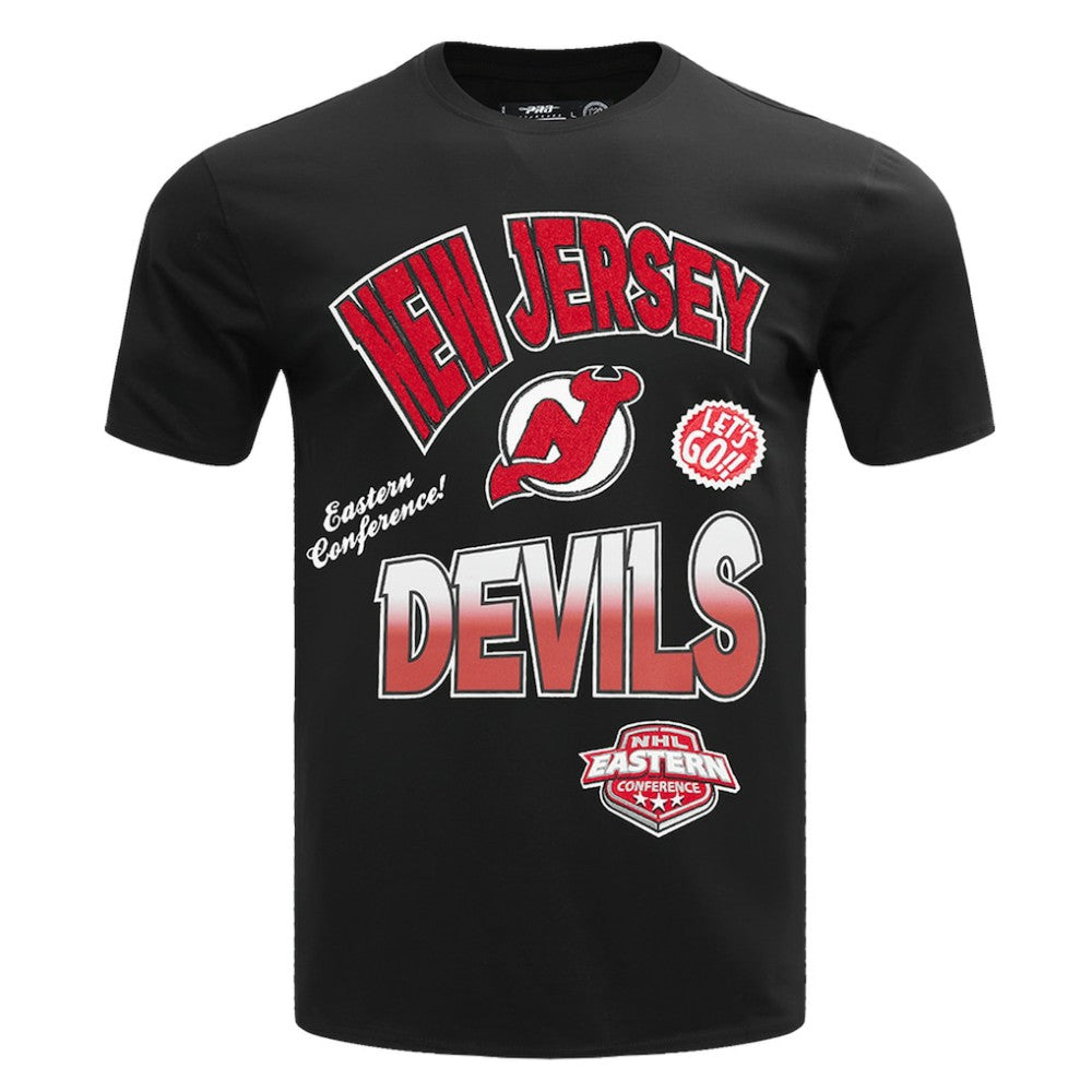 New Jersey Devils Pro Standard Turn It Up T-Shirt - Black | NHL Clearance