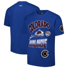Colorado Avalanche Pro Standard Turn It Up Dropped Shoulder T-Shirt - Blue | NHL online
