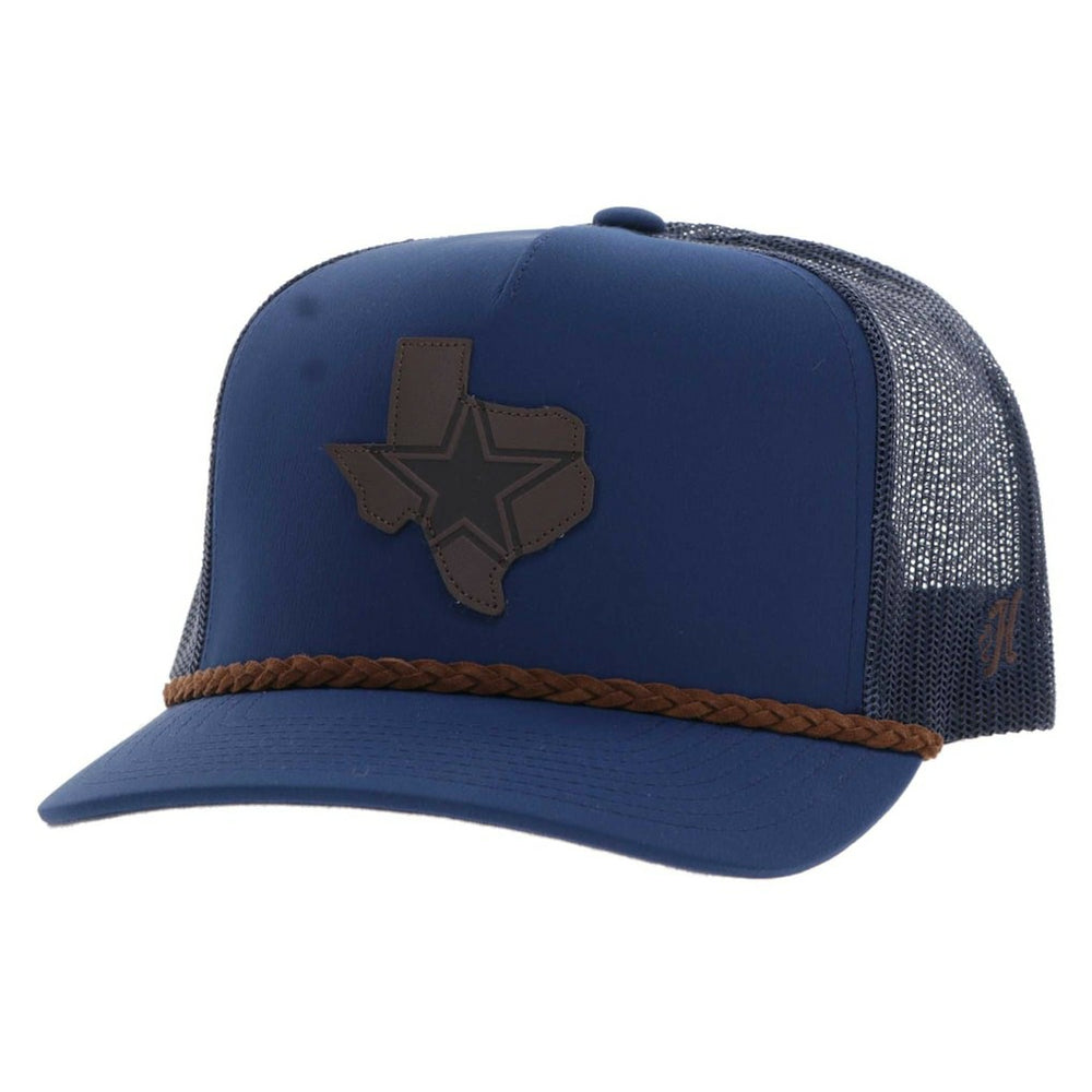 Dallas Cowboys HOOey State Patch Rope Trucker Adjustable Hat - Navy - NFL