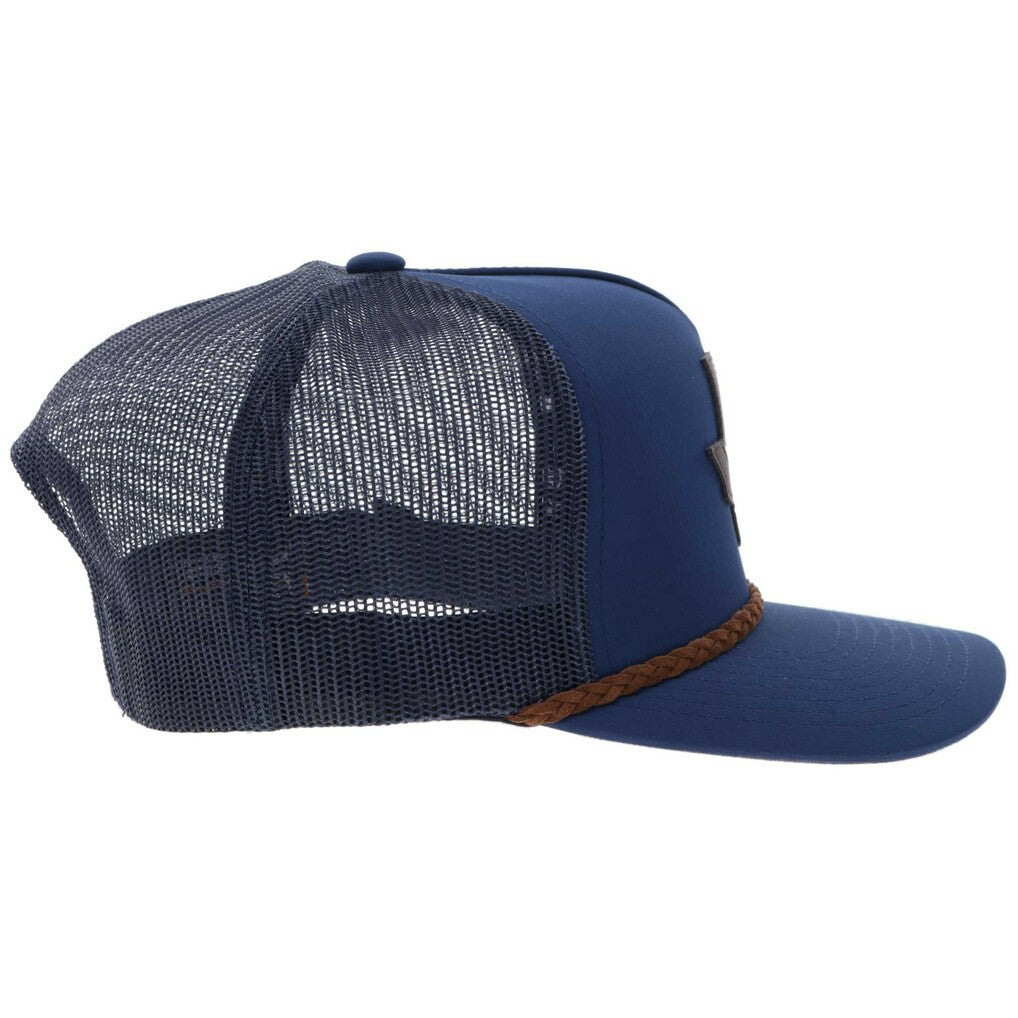 Dallas Cowboys HOOey State Patch Rope Trucker Adjustable Hat - Navy - NFL