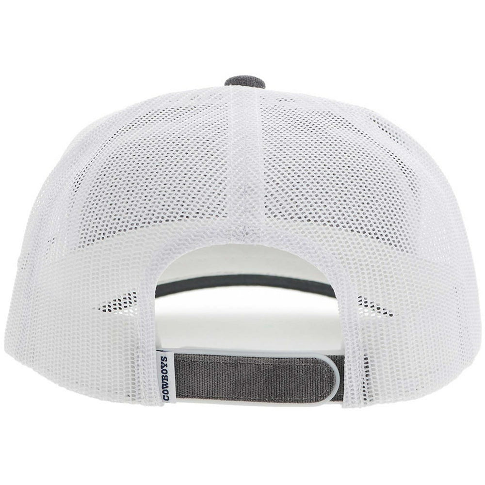 Dallas Cowboys HOOey H Cord Trucker Adjustable Hat - Gray - NFL