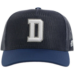 Dallas Cowboys HOOey All Mesh Trucker Adjustable Hat - Navy - NFL