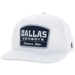 Dallas Cowboys HOOey America's Team Adjustable Hat - White - NFL
