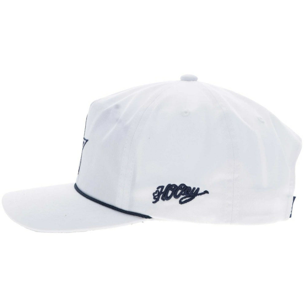 Dallas Cowboys HOOey Star Logo Rope Adjustable Hat - White - NFL