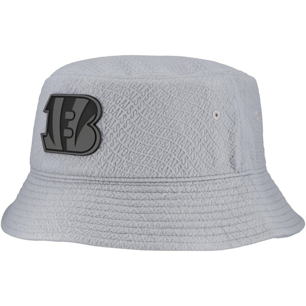 Cincinnati Bengals Signature Elements Bucket Hat - Gray - Fanatics