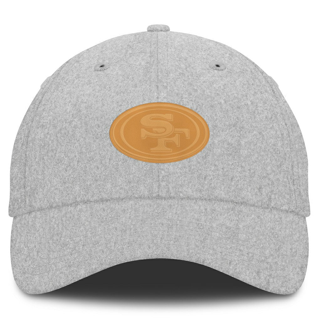 San Francisco 49ers Front Office Adjustable Hat - Heather Gray - Fanatics