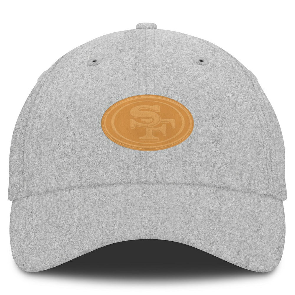 San Francisco 49ers Front Office Adjustable Hat - Heather Gray - Fanatics