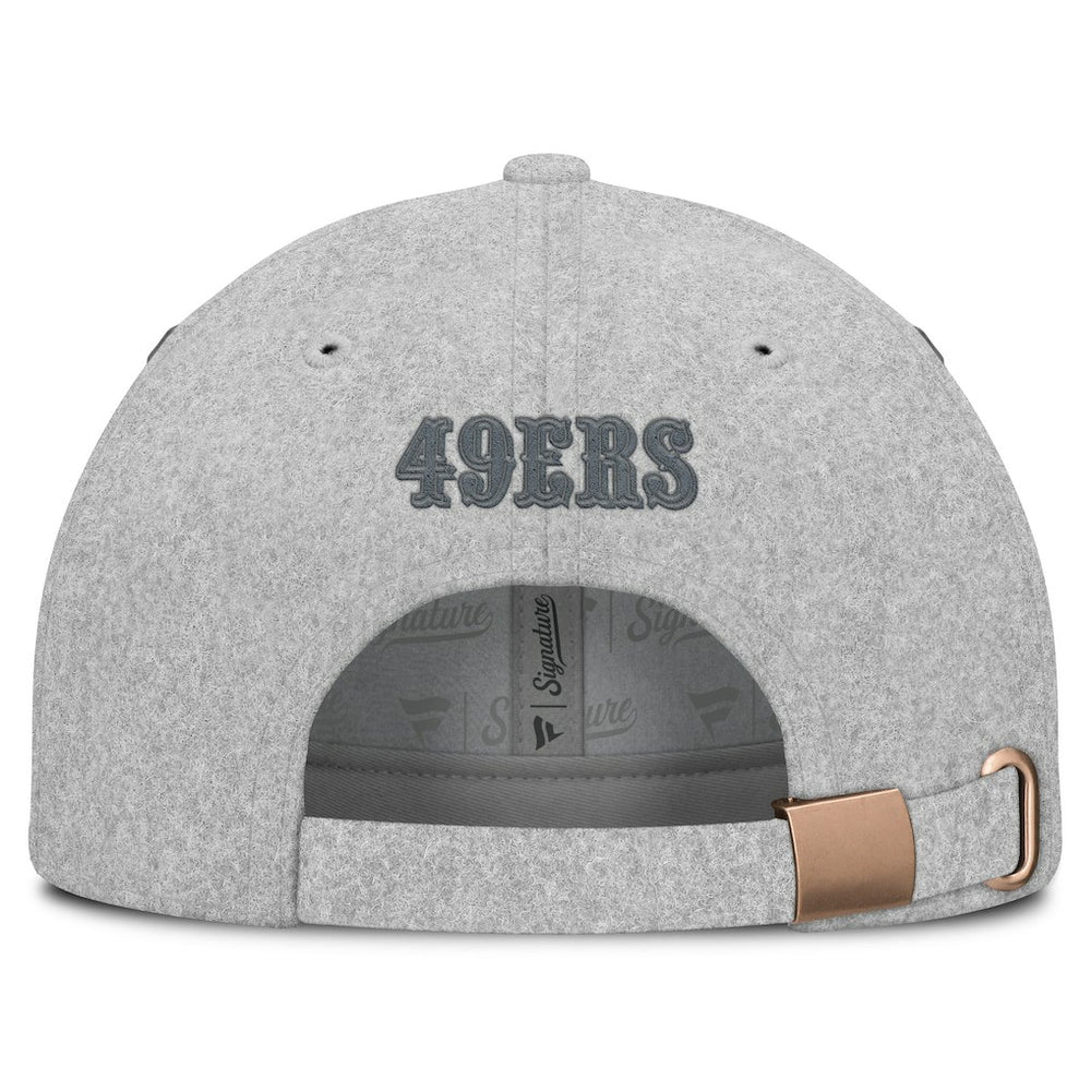 San Francisco 49ers Front Office Adjustable Hat - Heather Gray - Fanatics