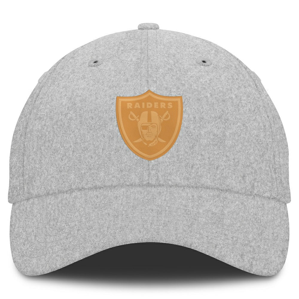 Las Vegas Raiders Front Office Adjustable Hat - Heather Gray - Fanatics