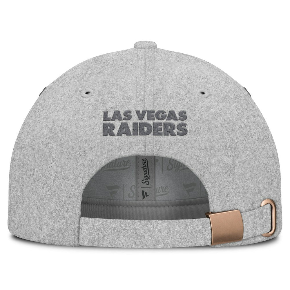 Las Vegas Raiders Front Office Adjustable Hat - Heather Gray - Fanatics