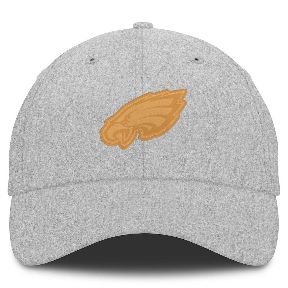 Philadelphia Eagles Front Office Adjustable Hat - Heather Gray - Fanatics