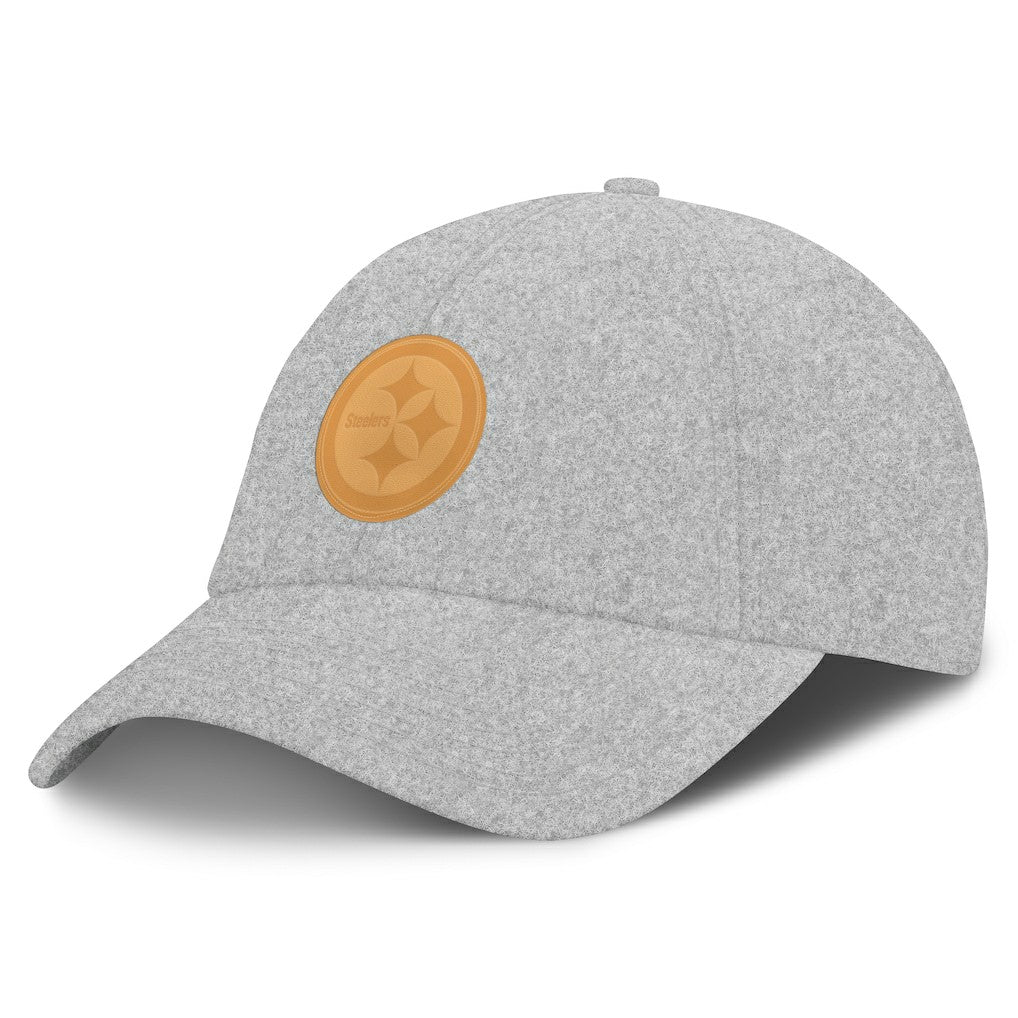 Pittsburgh Steelers Front Office Adjustable Hat - Heather Gray - Fanatics