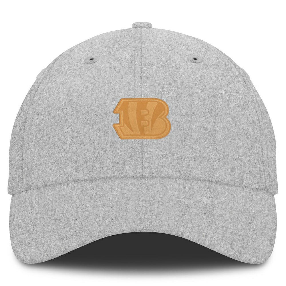 Cincinnati Bengals Front Office Adjustable Hat - Heather Gray - Fanatics