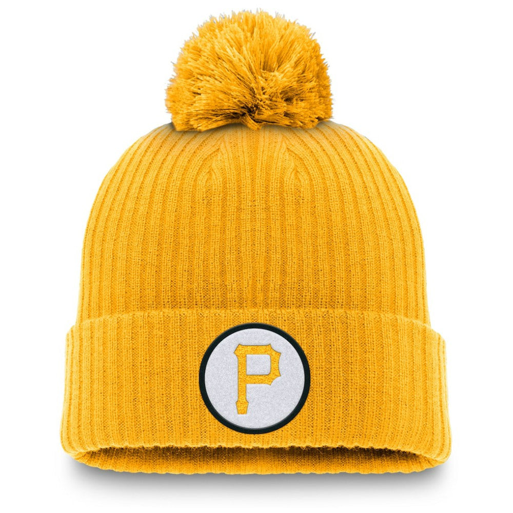 Pittsburgh Pirates Nike Cooperstown Collection Patch Cuffed Knit Hat with Pom Near Me