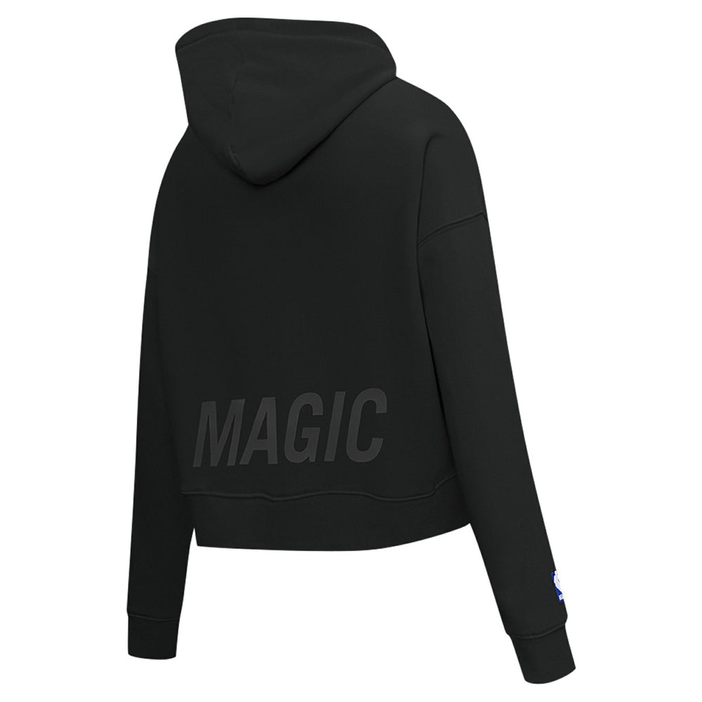 Orlando Magic Pro Standard Women's Jewels Cropped Pullover Hoodie Black