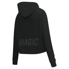 Orlando Magic Pro Standard Women's Jewels Cropped Pullover Hoodie Black
