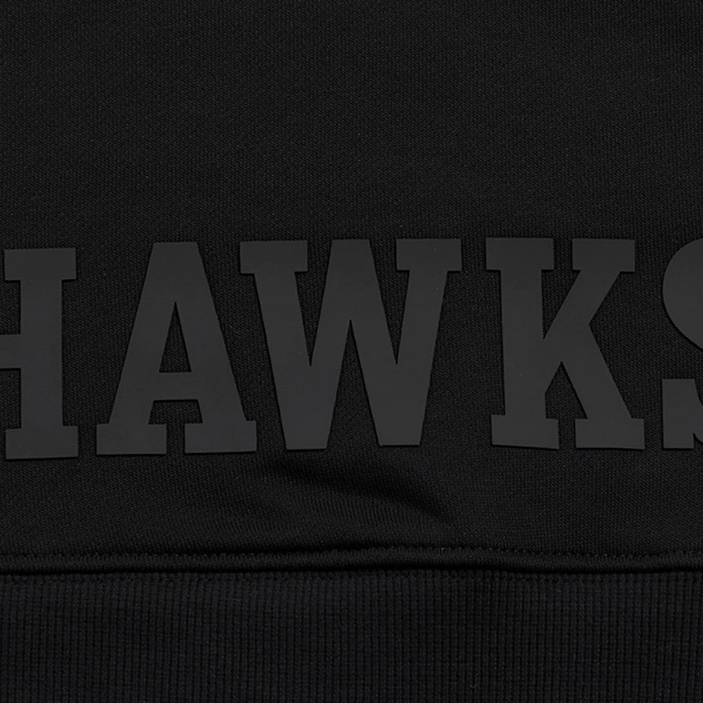 Atlanta Hawks Pro Standard Women's Jewels Cropped Pullover Hoodie Black