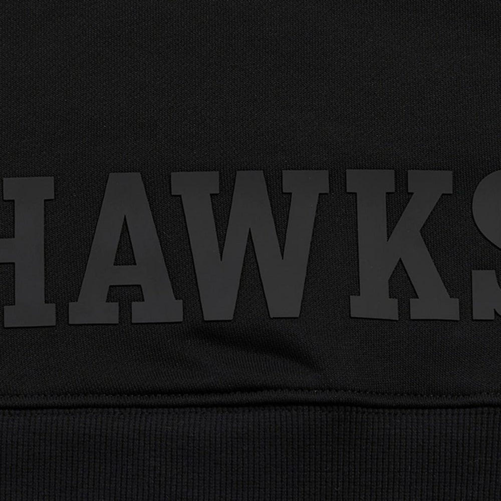 Atlanta Hawks Pro Standard Women's Jewels Cropped Pullover Hoodie Black