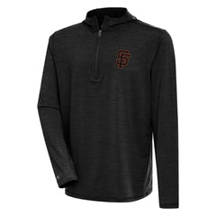 San Francisco Giants Antigua Tidy Quarter-Zip Hoodie Sale
