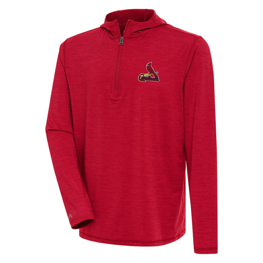 St. Louis Cardinals Antigua Tidy Quarter-Zip Hoodie Outlet