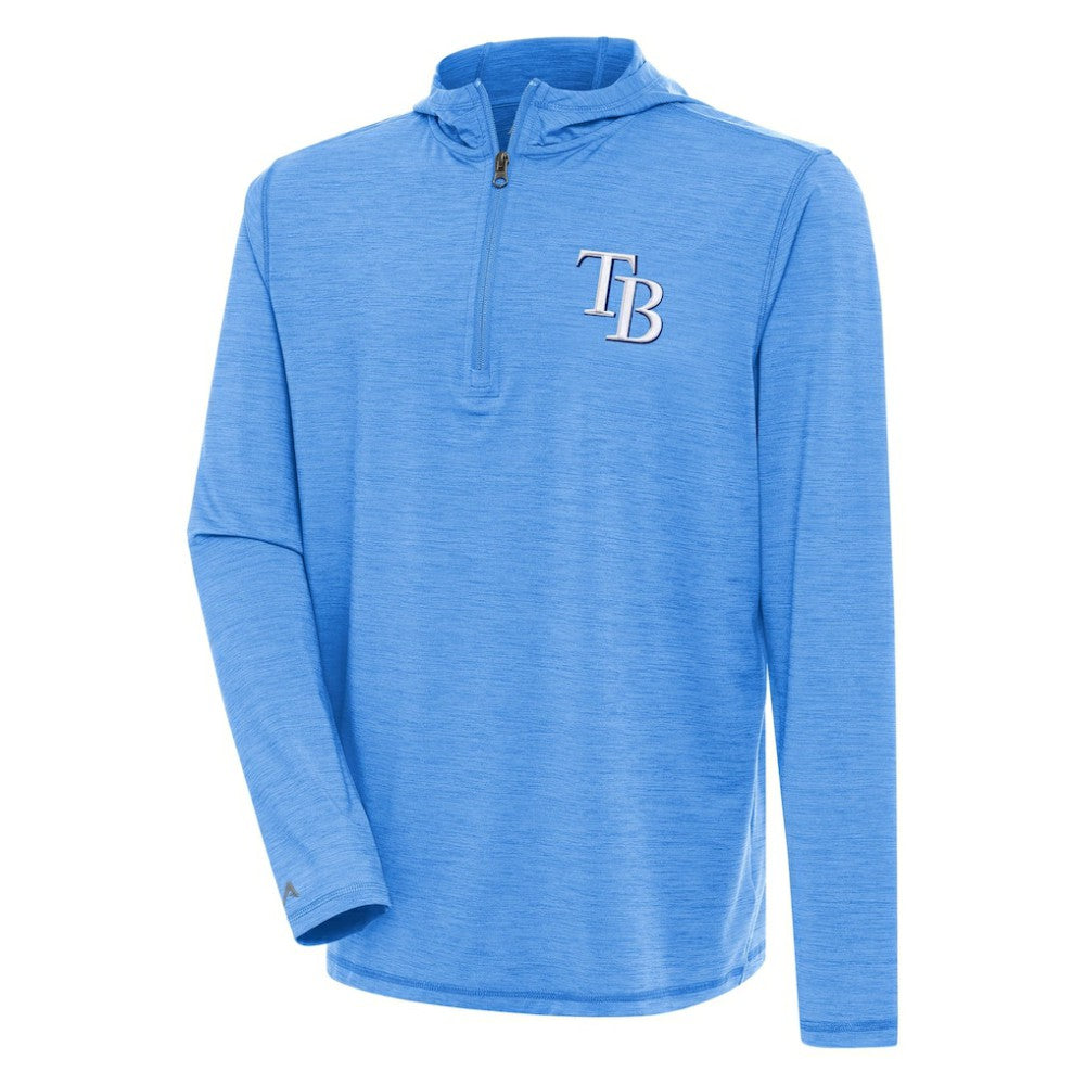 Tampa Bay Rays Antigua Tidy Quarter-Zip Hoodie Sale