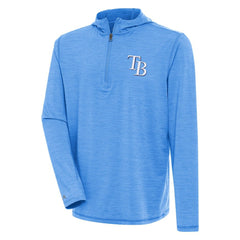 Tampa Bay Rays Antigua Tidy Quarter-Zip Hoodie Sale